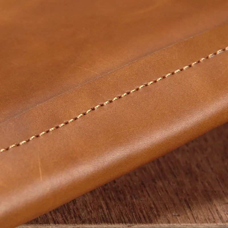Korean version of the original envelope bag business clutch first layer leather retro package tide male bags handbag | Аксессуары для