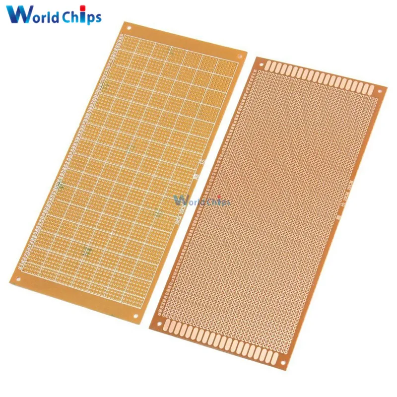 10x22 см DIY бакелитовая пластина бумага Прототип PCB Универсальный макет Эксперимент Матрица доска односторонний лист Медь 10*22 см