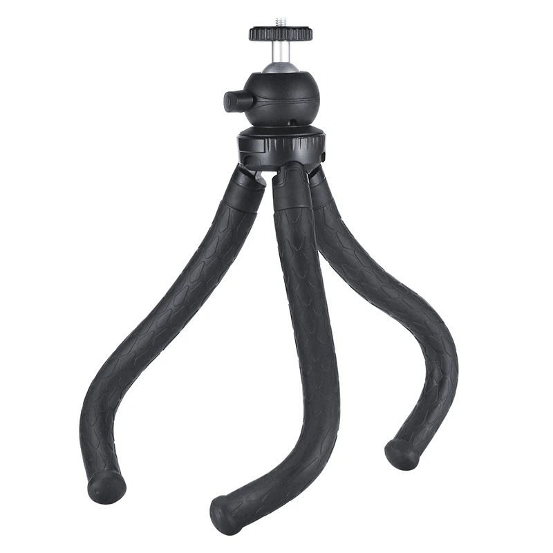 Octopus Tripod Штатив Ulanzi MT-07 Octopus FlexibleTripod со съемной шаровой головкой на 360 ° с держателем для телефона для iPhone X XS Max 8 huawei samsung Gopro - Цвет: Octopus Tripod