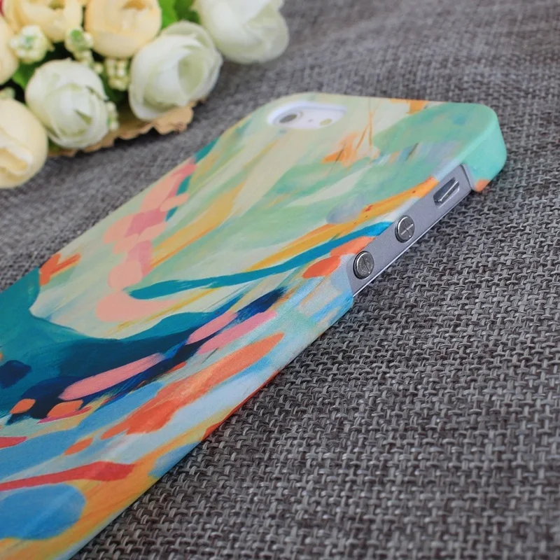 Космический Поверхности Case Для iPhone 6 Граффити Рисунок Крышка Телефона вернуться