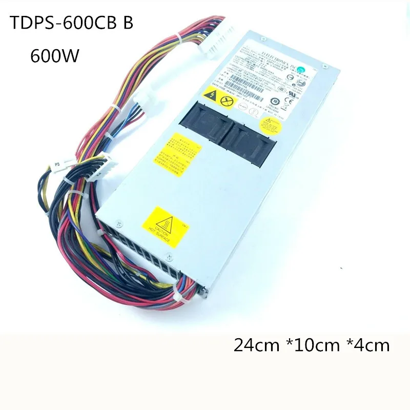 Блок питания для сервера R510 G7, 600 Вт, 1U, Импульсный блок питания для сервера R510, G7, B, 600 Вт, 24pin, 8pin, 8pin