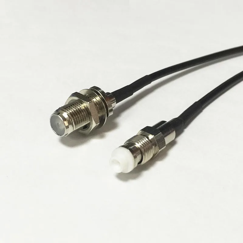 НОВЫЙ FME Женский переключатель F Джек RG174 Соединительный кабель 20 см 8 &quotадаптер