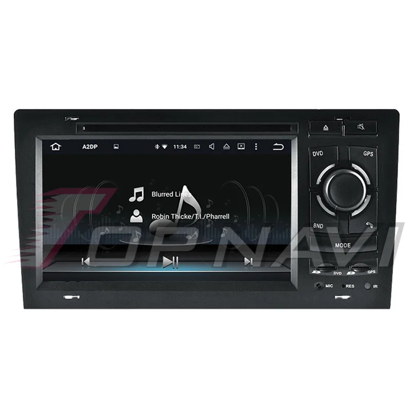 Topnavi Android 10.0 Car Stereo Video Player For Audi A8 S8 1994 1995 1996 1997 1998 1999 2000 2001 2002 2003 DVD GPS Navigation |