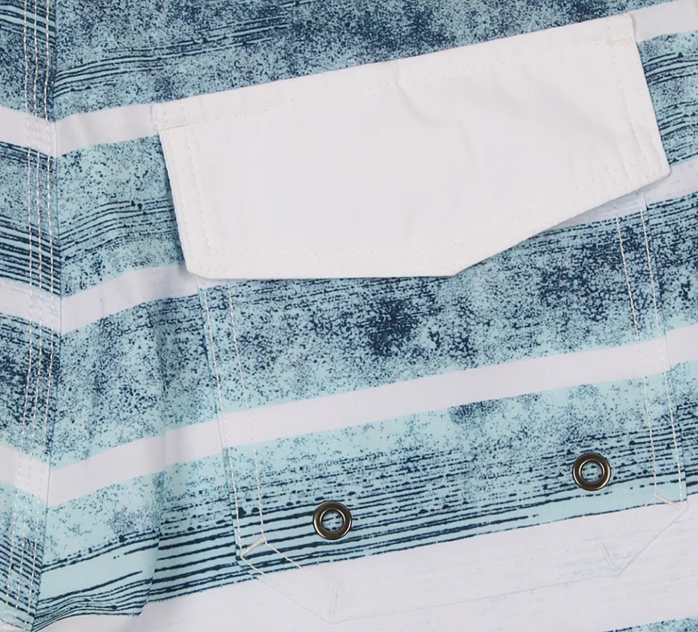 2019 New Phantom Boardshorts Spandex Summer Board Shorts Men Casual Striped Beach Straight Drawstring Hot Sale | Спорт и развлечения