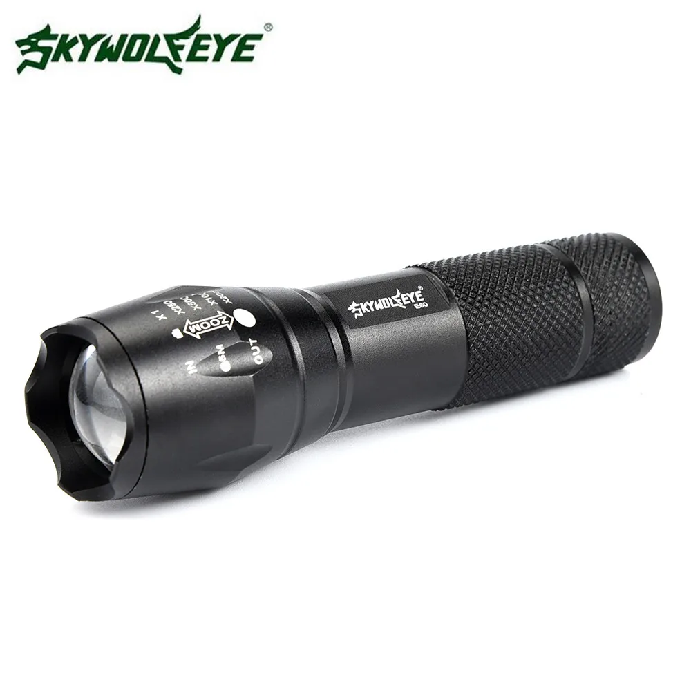 3500 Lumens Flashlight CREE LED XM-L Q5 Zoomable Flashlight Torch Tactical LED MINI G700 X800 Zoom Super Bright Military Grade