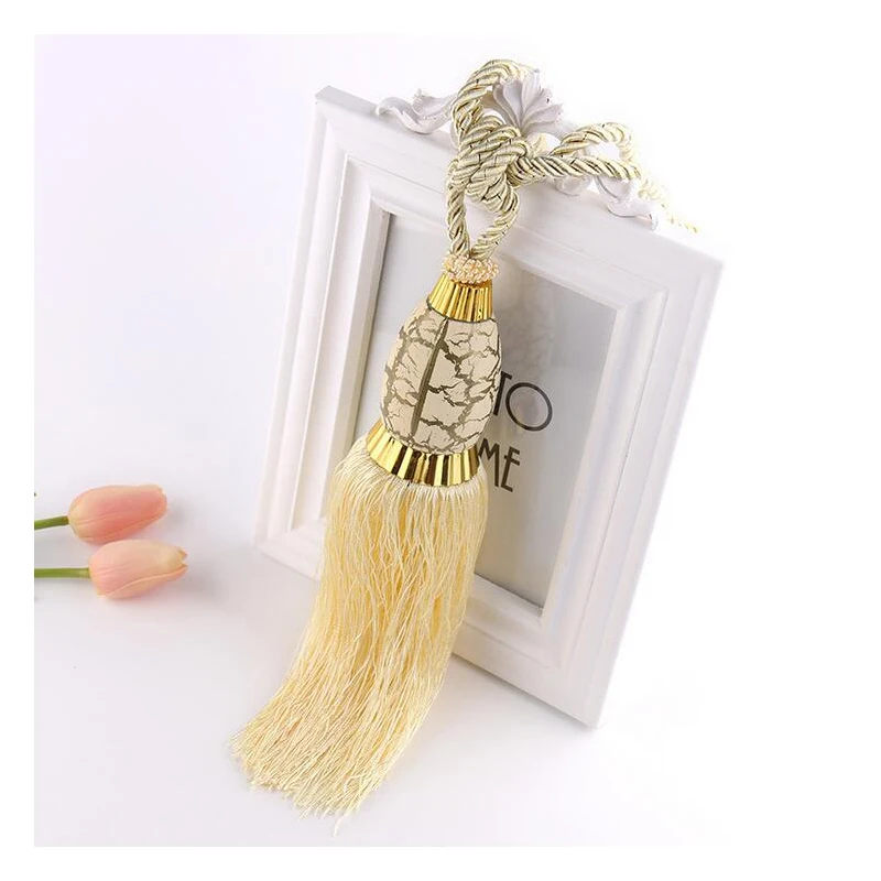 

1 Pair Exquisite Handing Ball Curtains Tieback Curtain Decorative Accessories for Window Decoration Modern Curtain Tassel