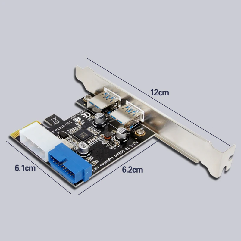 USB 3 0 PCI E карты расширения внешний адаптер 2 Порты и разъёмы USB3.0 концентратора