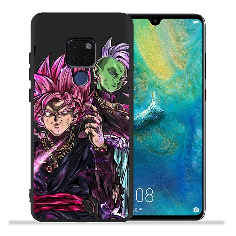 Dragon Ball Супер Саян Гоку Вегета Роскошный чехол для принципиально huawei коврики 20 Lite Pro 9 10 Nova3 Nova3i Etui