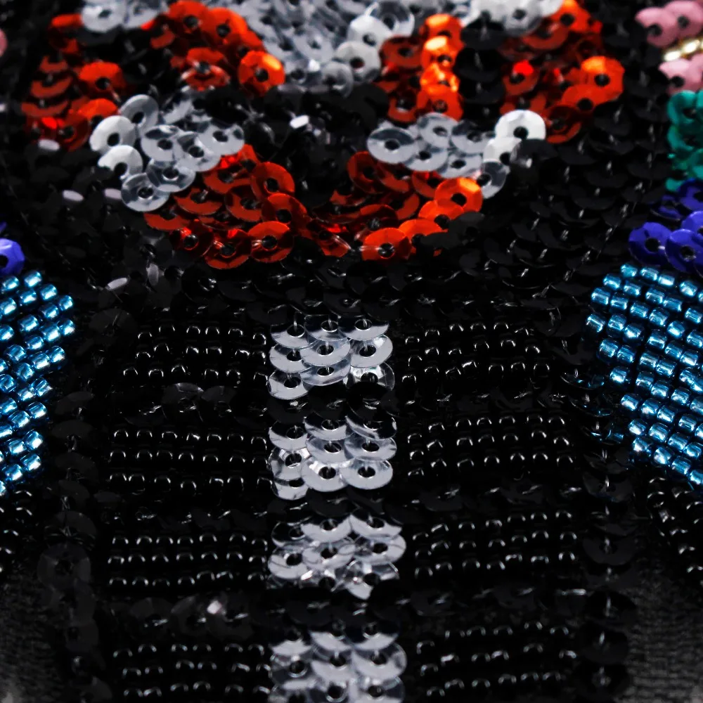 1 шт. разноцветная блестящая стрекоза|bee patch|sequined motifssequin applique |