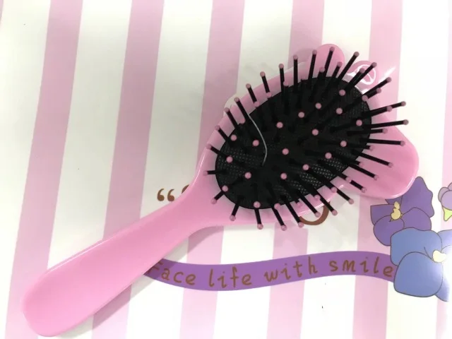 Распутывающая расческа Диснея Принцесса замороженная щетка для волос brosse chevex детская нежная Антистатическая щетка Клубок влажная сухая щетина ручка распутывающая расческа кудрявая