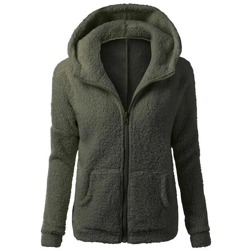 Weweya Plus Size 5XL Pink Sweatshirts Autumn Winter Women Hoodies Fleece Hooded Zipper Thicken Coat Outwear Jacket | Женская одежда