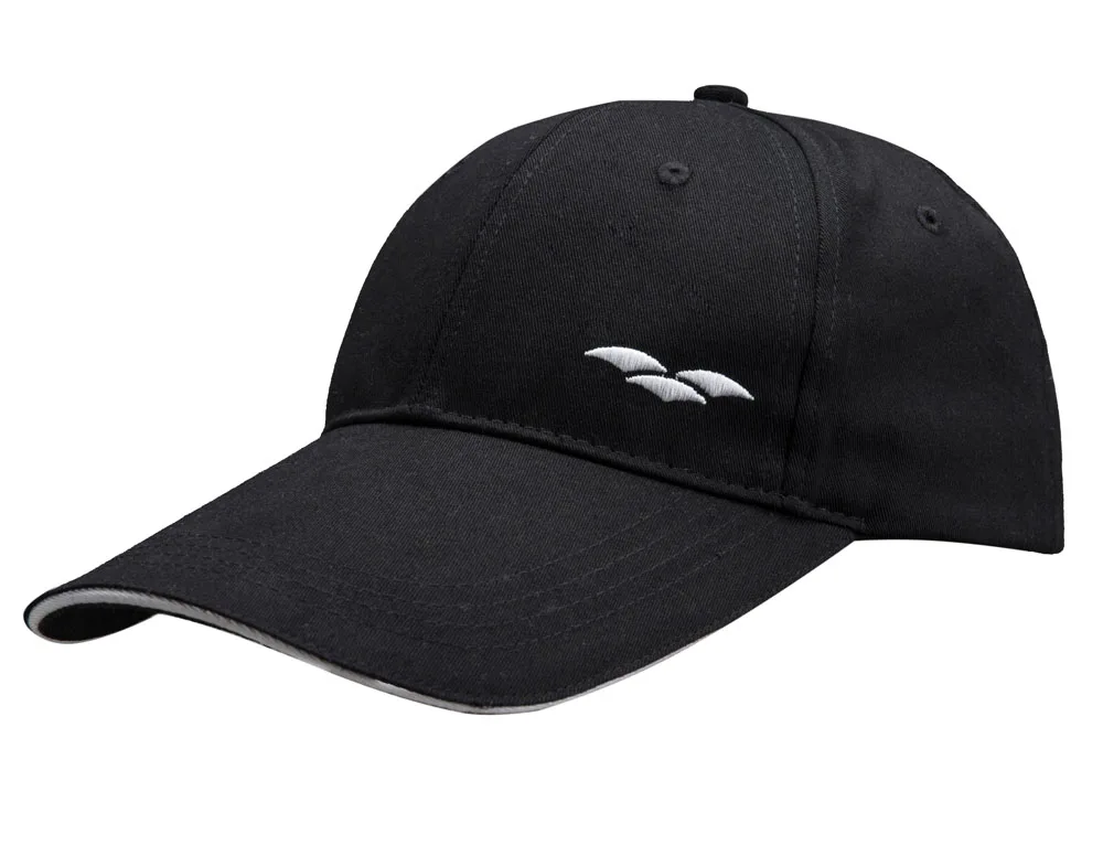 MIER Golf cap длинная бейсбольная кепка для мужчин и женщин, Беговая шляпа Солнцезащитная - Цвет: black