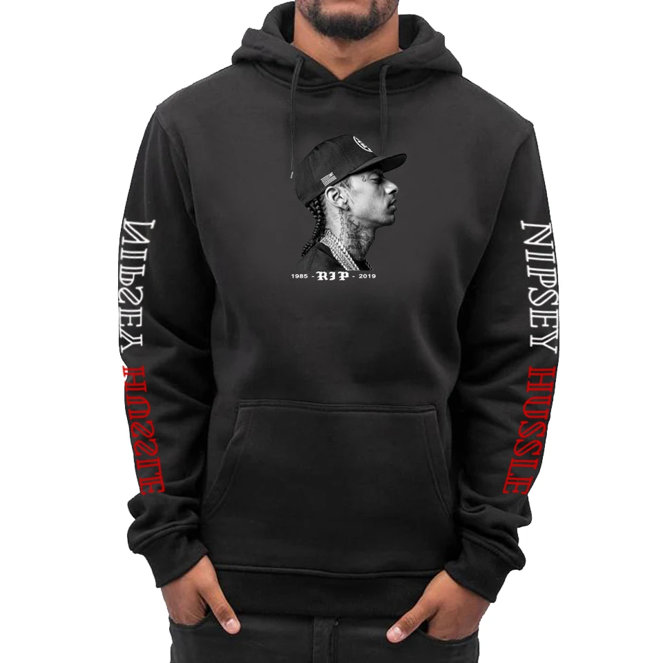 Новинка 2019 толстовка с капюшоном Nipsey Hussle для мужчин/женщин пуловер в стиле хип