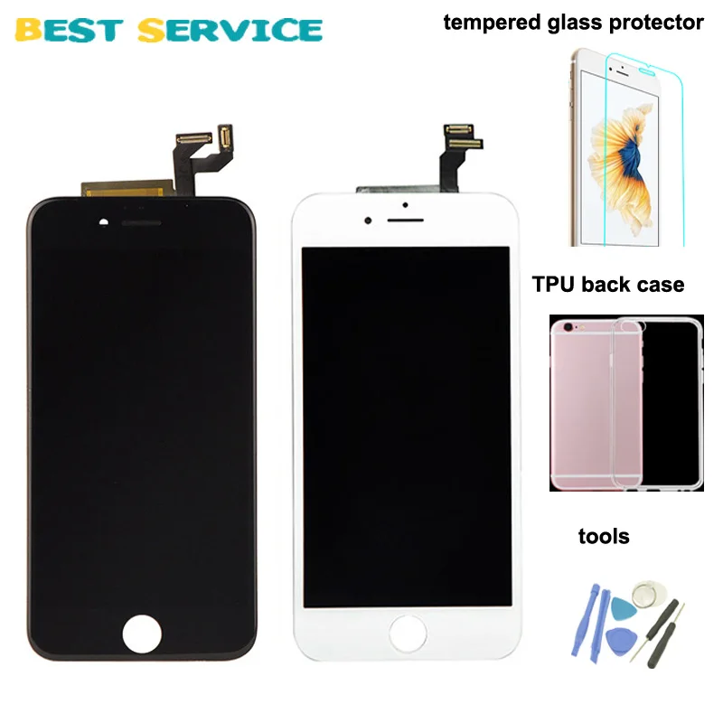 Без битых пикселей для iphone 6 plus 6s 7 Iphone6s iphone6 ЖК-дисплей сенсорный экран дигитайзер