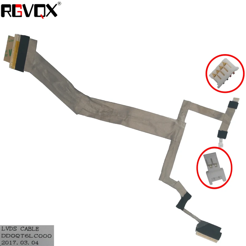 Новый ноутбук кабель для hp DV5 DV5-1000 серии (новинка) PN: DD0QT6LC800 DD0QT6LC000 Тетрадь
