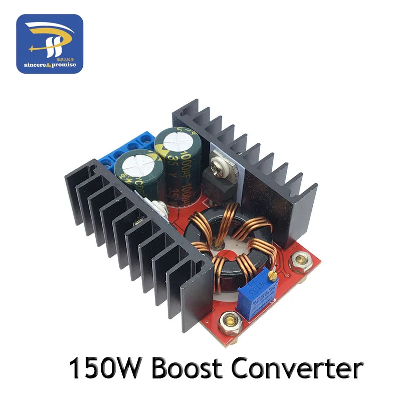 150W DC-DC 150 Вт повышающий преобразователь 9-35 до 1-35 в 80 Вт понижающий усилитель постоянного тока понижающий Повышающий Модуль адаптера Регулируемый регулятор напряжения - Цвет: 150W