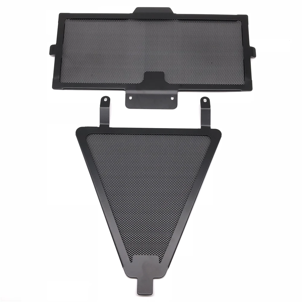 

Black Front Radiator Grille Guard Oil Cooler Grill Cover Bracket Kit For Ducati 1199 1299 899 959 Panigale