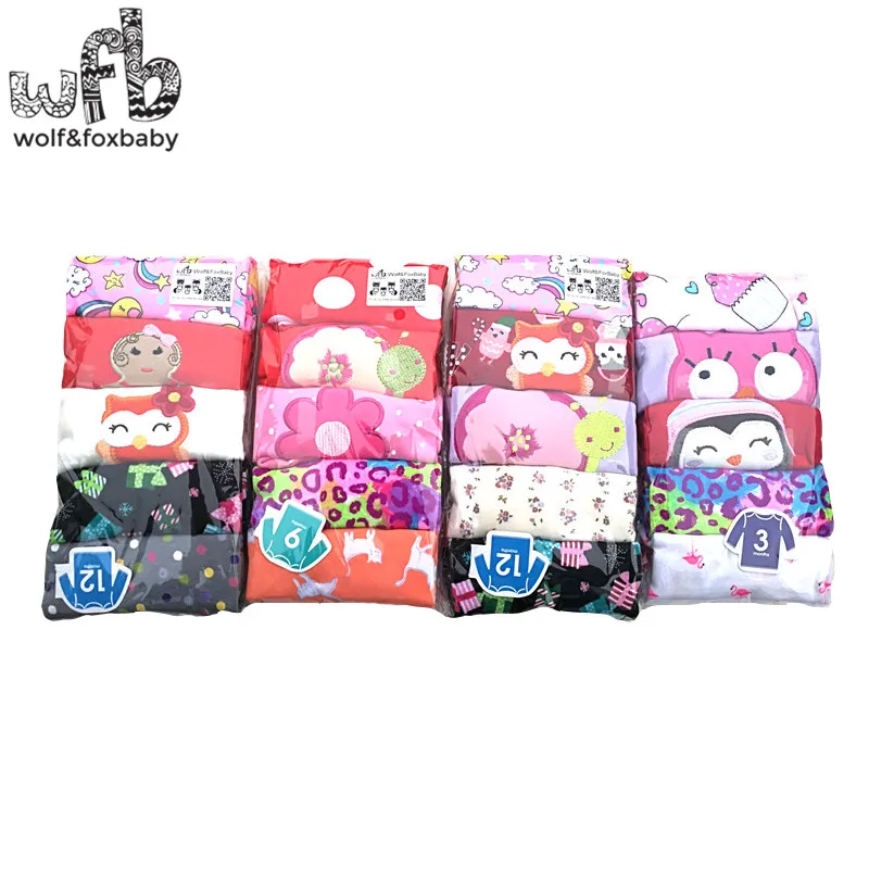 Retail 5pcs/LOT 0-24months long-Sleeved t shirt Baby Infant cartoon newborn clothes for boys girls cute Clothing spring fall | Детская
