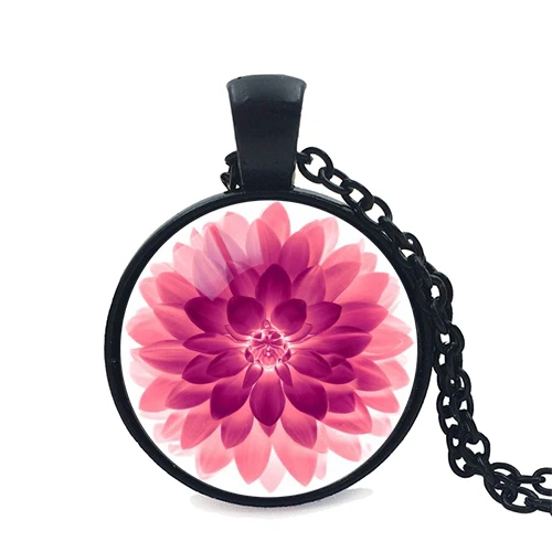 2018 новый волшебный свет флуоресцентный зеленый цветок фото стеклянный Подвески