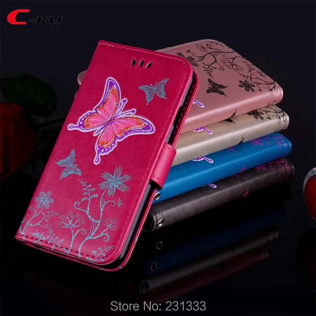 Кожаный чехол кошелек C ku с блестящим цветком для Iphone X XS 8 7 PLUS 7plus 6 6S SE 5 5S подставка