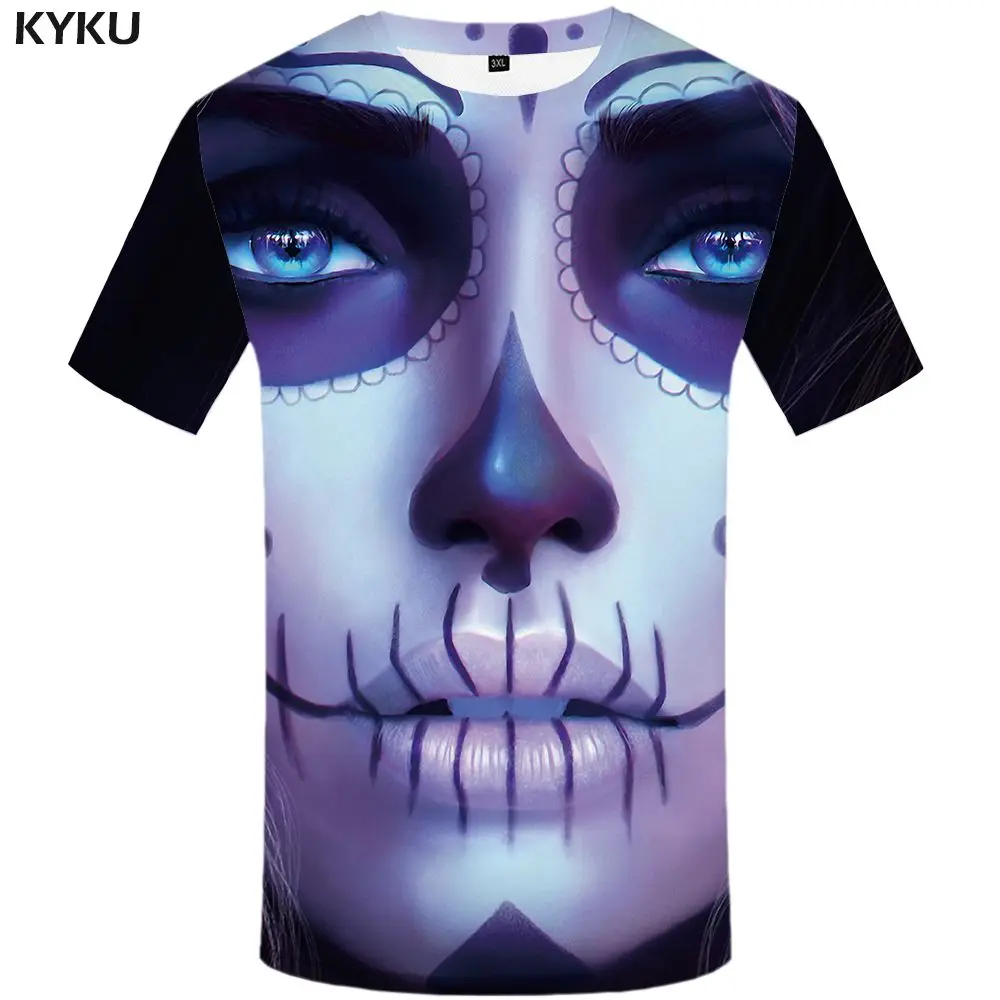 3d t shirt 08 3d футболка череп футболка мужская граффити аниме одежда Скелет футболки 3d Красочные футболки Повседневная психоделическая Футболка с принтом - Цвет: 3d t shirt 08