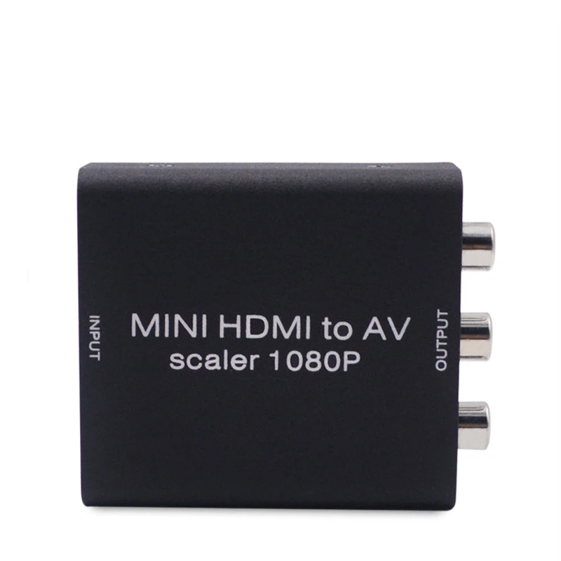 Мини HDMI в AV HD аудио видео конвертер Аудио Синхронизация| |