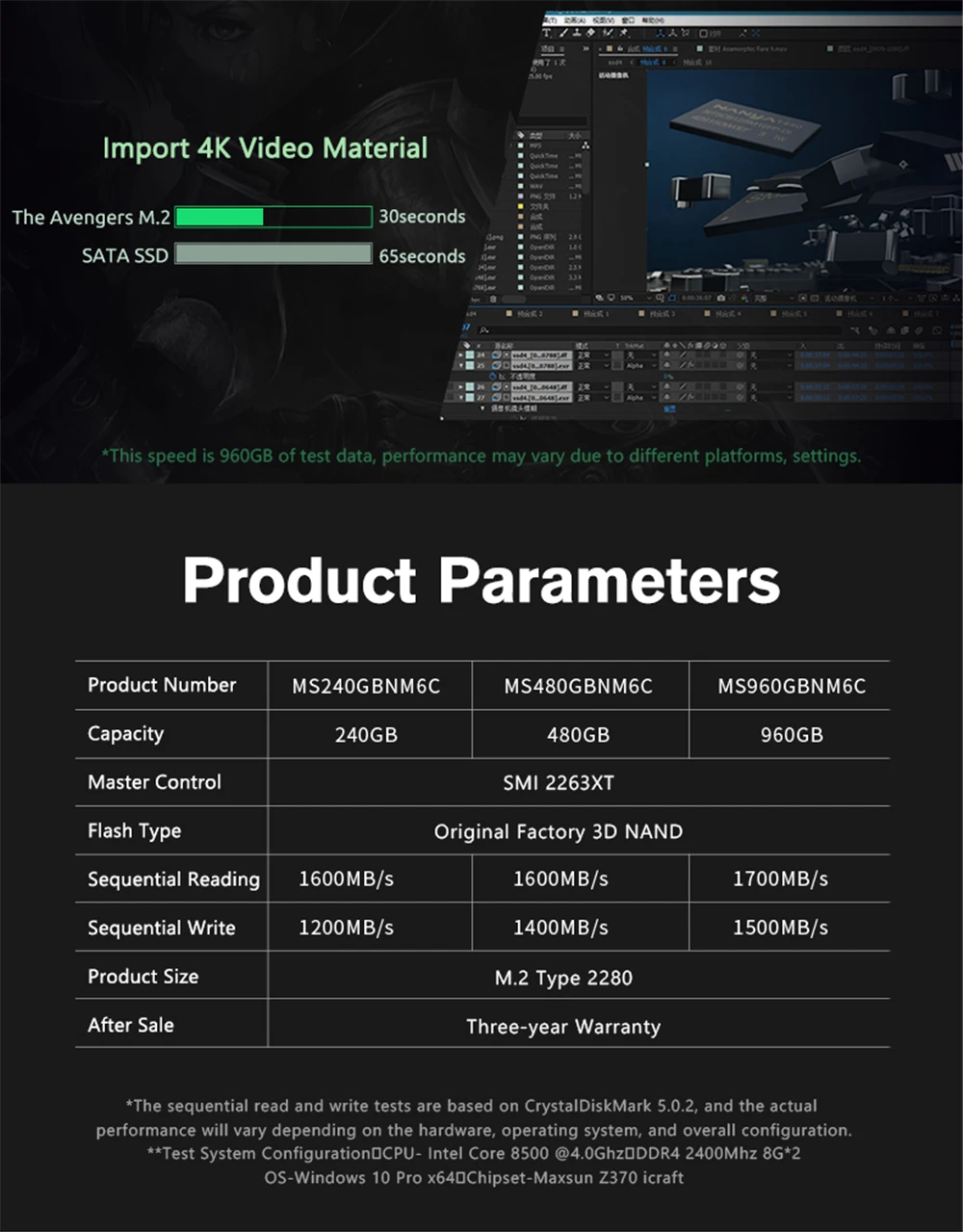 MAXSUN ssd m2 m.2 2280 ssd PCIe NVME m.2 NGFF() 3D NAND 1500 МБ/с. радиатор версия Внутренний твердотельный диск для настольного компьютера ноутбука