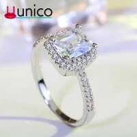 uunico hot new fashion trendy jewelry ring aaa zricon anniversary memorial day for women day gift birthday present