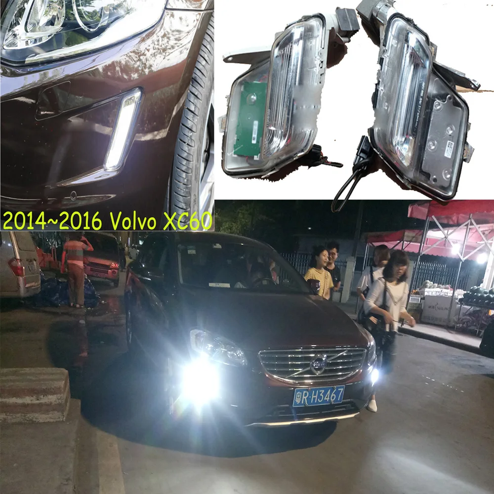 Светодиодный 2014 ~ 2016 Volv XC60 Дневной светильник туман головной XC90 S40 V40 V50 V90 XC70 хвост