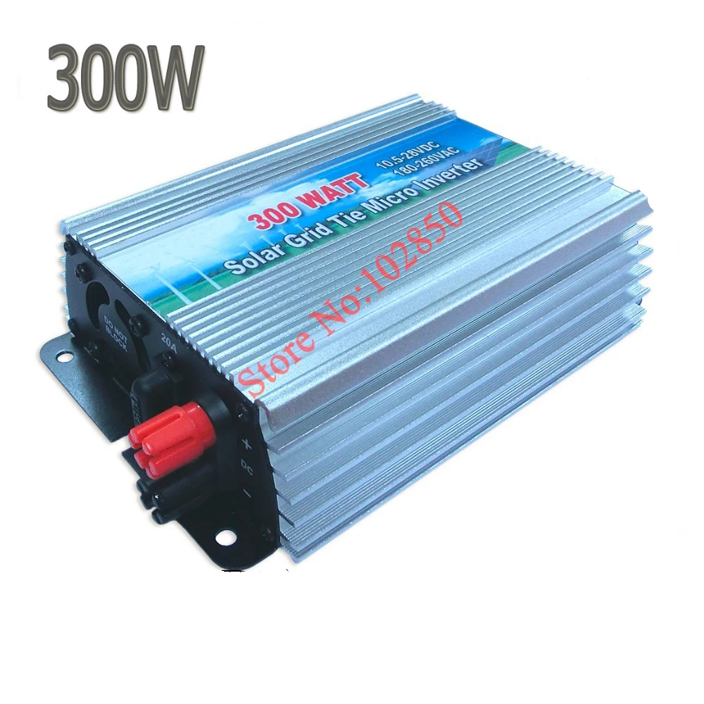 10 5 30Vdc 300 Вт Солнечный чистый синусоидальный инвертор сетки выход 90 140 в/190 260в