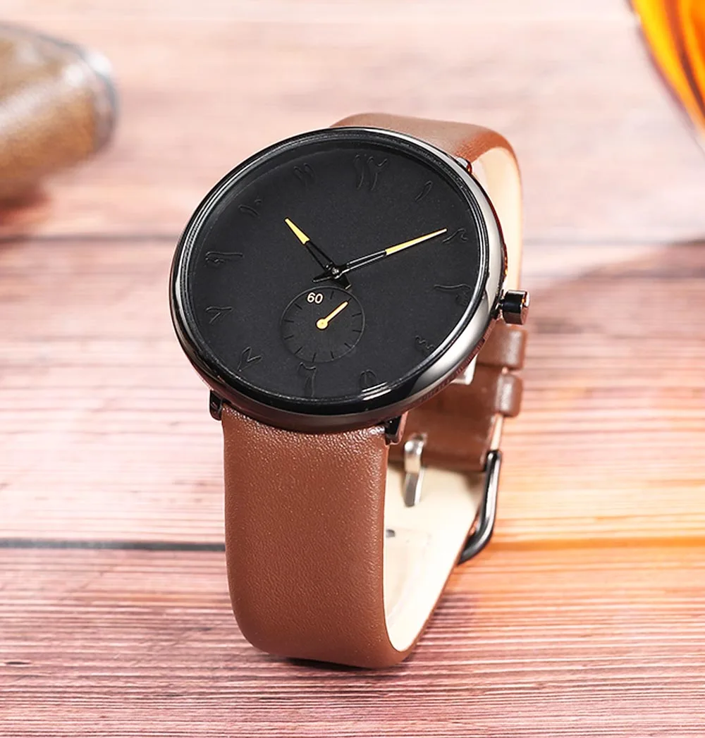 Reloj Hombre новые мужские часы арабские цифры часы мужские часы