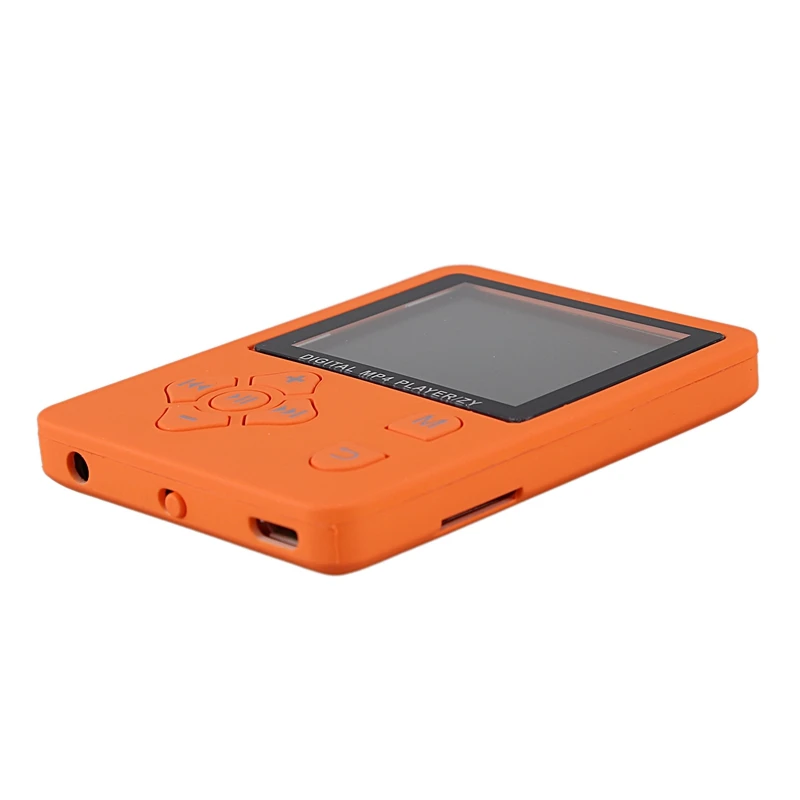 Mp4 плеер с ЖК экраном 1 8 дюйма поддержкой Tf карты до 32 Гб Hi Fi Fm радио мини Usb