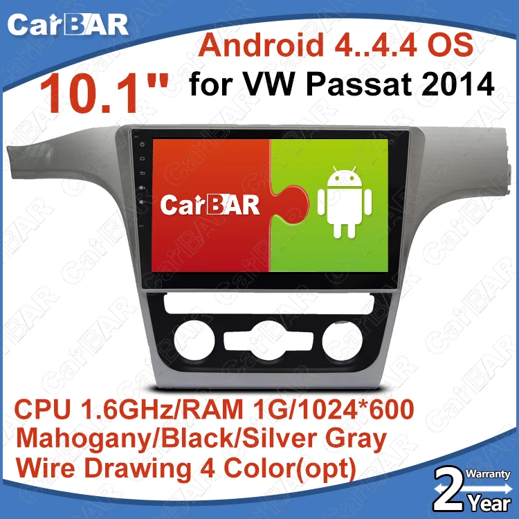10 1 &quotAndroid 8 0 автомобильный DVD GPS плеер для VW Passat 2014 автомобильное радио аудио 1024*600