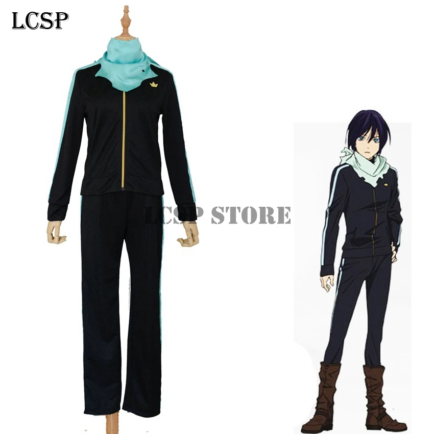LCSP Noragami aragoo Yato японский костюм для косплея аниме Униформа полный комплект