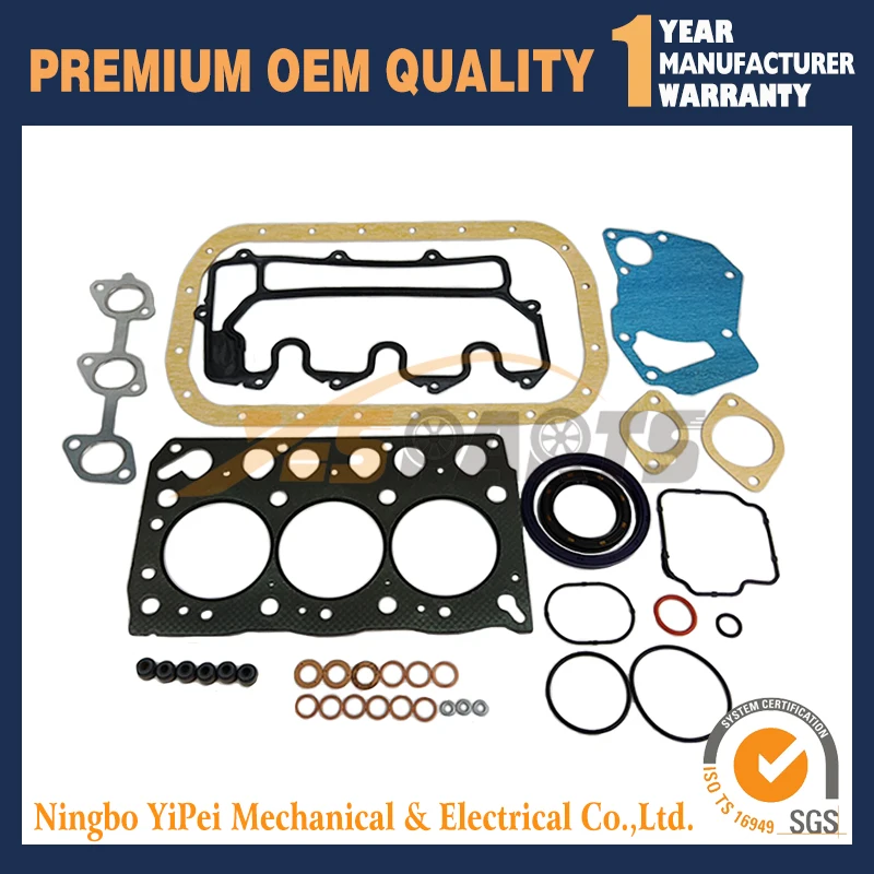 Комплект прокладок двигателя 3LB1 для Hitachi EX55 16N 17NE 17N Isuzu | Автомобили и мотоциклы