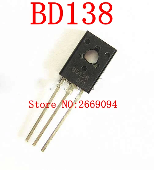 200 шт/500 шт/1000 шт Транзистор BD138 137 BD138G BD-138 PNP 1.5A/60В до-126 транзистор | Электроника