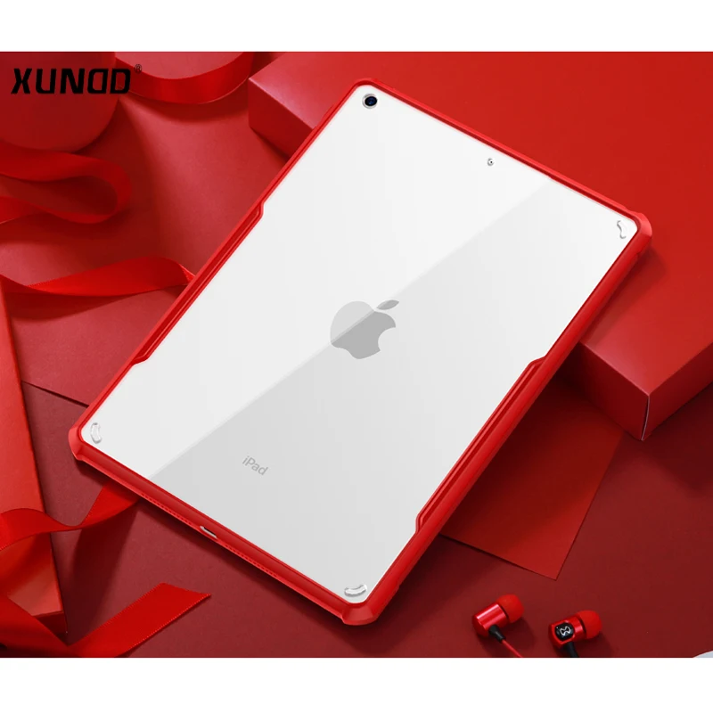 Xundd Ультратонкий Прозрачный чехол для iPad Pro 10," акрил+ края из ТПУ Защитная задняя крышка для iPad Pro Air Мода