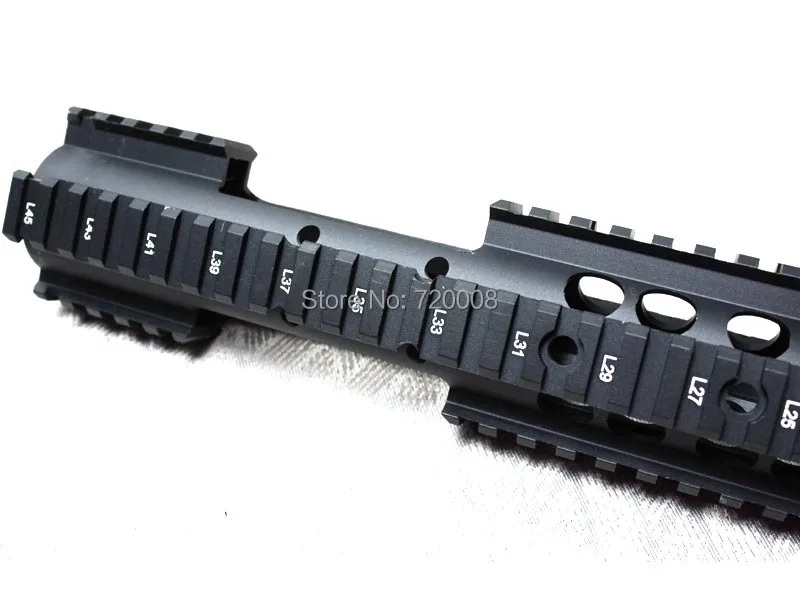 Дешевые металлические CQB 12,0 дюймов тактические поручни рельсовая система полые версии для AEG M4/M16