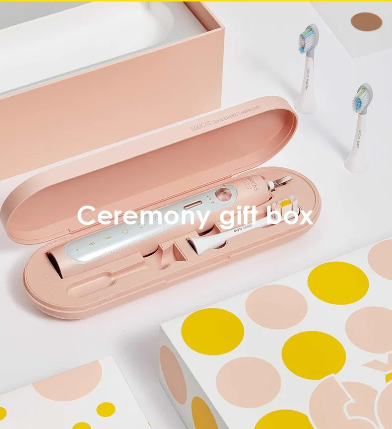 SOOCAS X5 электрическая зубная щетка Xiaomi Mijia зубная щетка ультразвуковая щетка Зубная щетка USB перезаряжаемая NFC умная управляемая автоматическая зубная щетка
