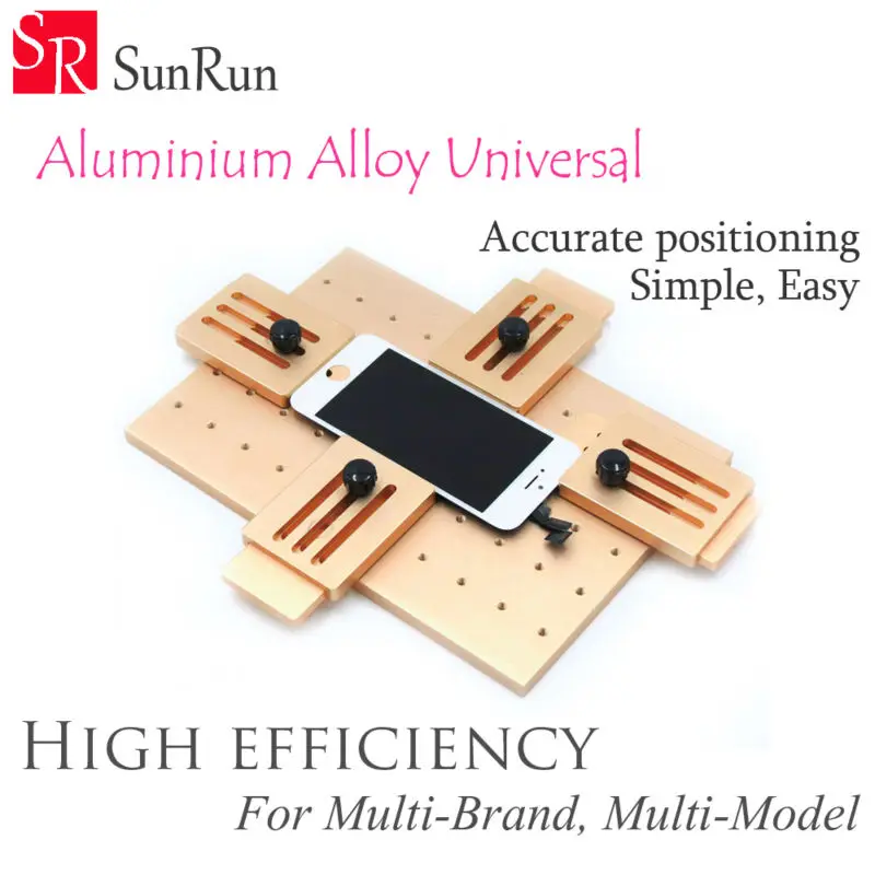 Алюминиевый сплав Универсальный телефон LCD OCA ламинат фиксированный молд сменный