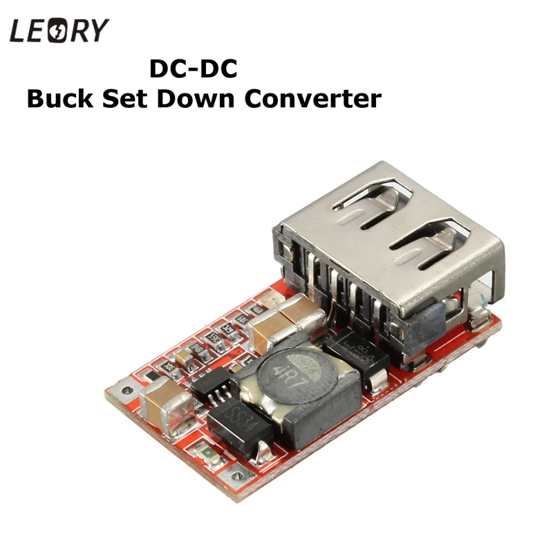 LEORY Converter конвертер 6-24 в 12 В/24 В до 5 3A автомобильное USB зарядное устройство для