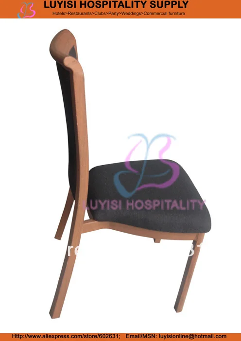 Горячая Распродажа складные деревянные имитация алюминия обеденный стул|stackable