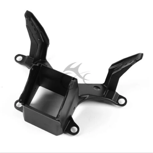 Черный верх фара обтекатель STAY кронштейн для YAMAHA YZF R6 2008- 2009 2010