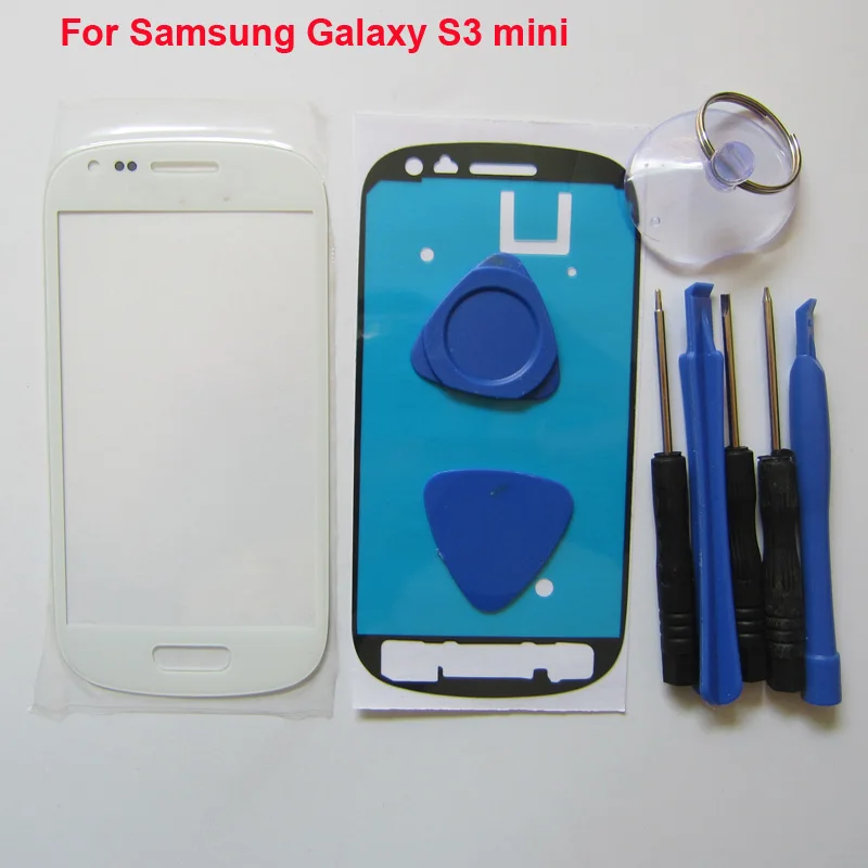 Для samsung Galaxy S3 mini сенсорный экран сенсор ЖК дисплей Переднее стекло на i8190 GT
