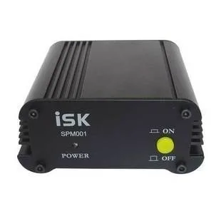 Высококачественный фантомный адаптер питания ISK для конденсаторного микрофона