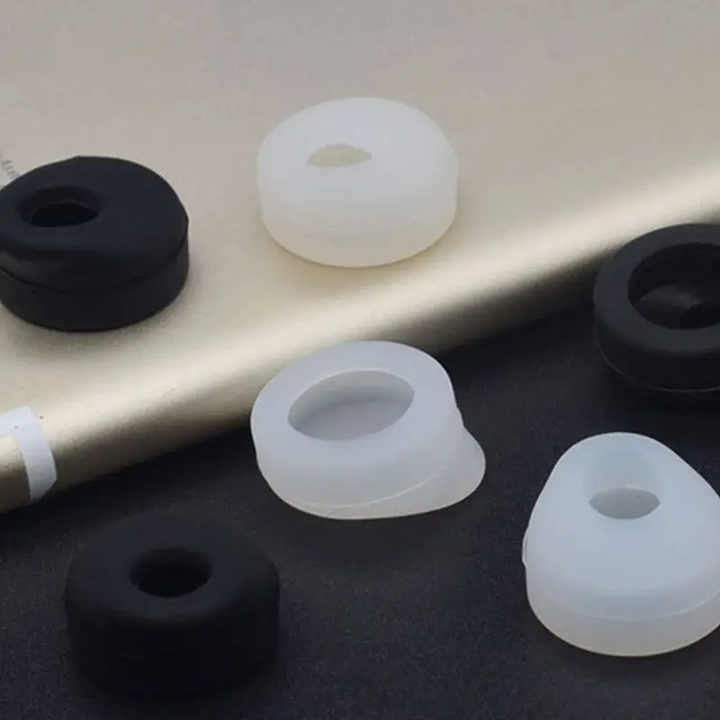 1 Pair Ear Tips Buds Silicone Earphone Earbuds Earhooks Eartips Replacement for Jabra EASYGO EASYCALL Wireless Bluetooth Headset |