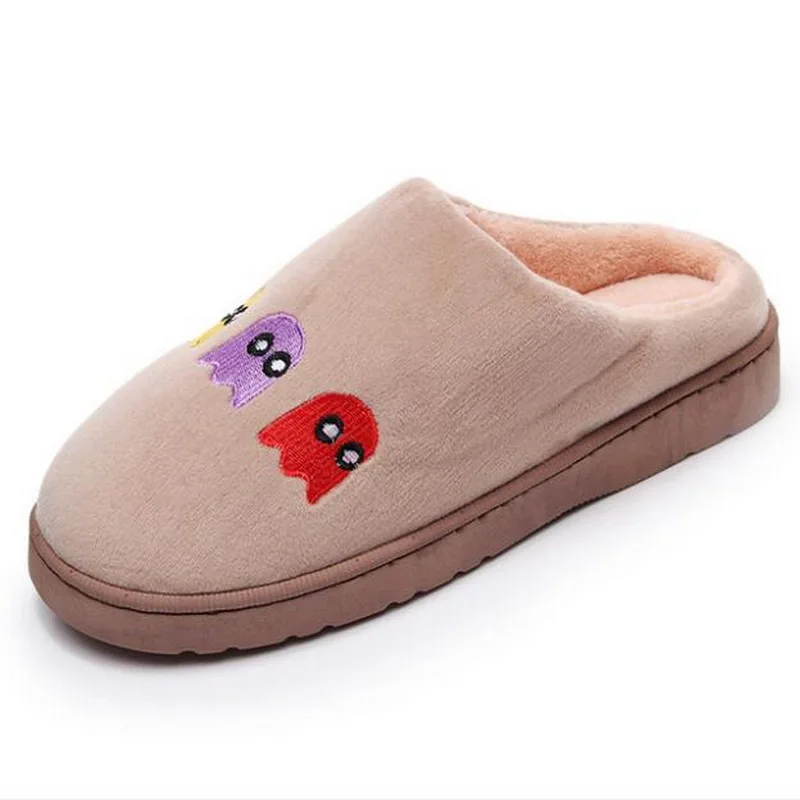 

Cartoon couple cotton shoes autumn and winter warm non-slip Home Slippers unisex men shoes indoor slippers