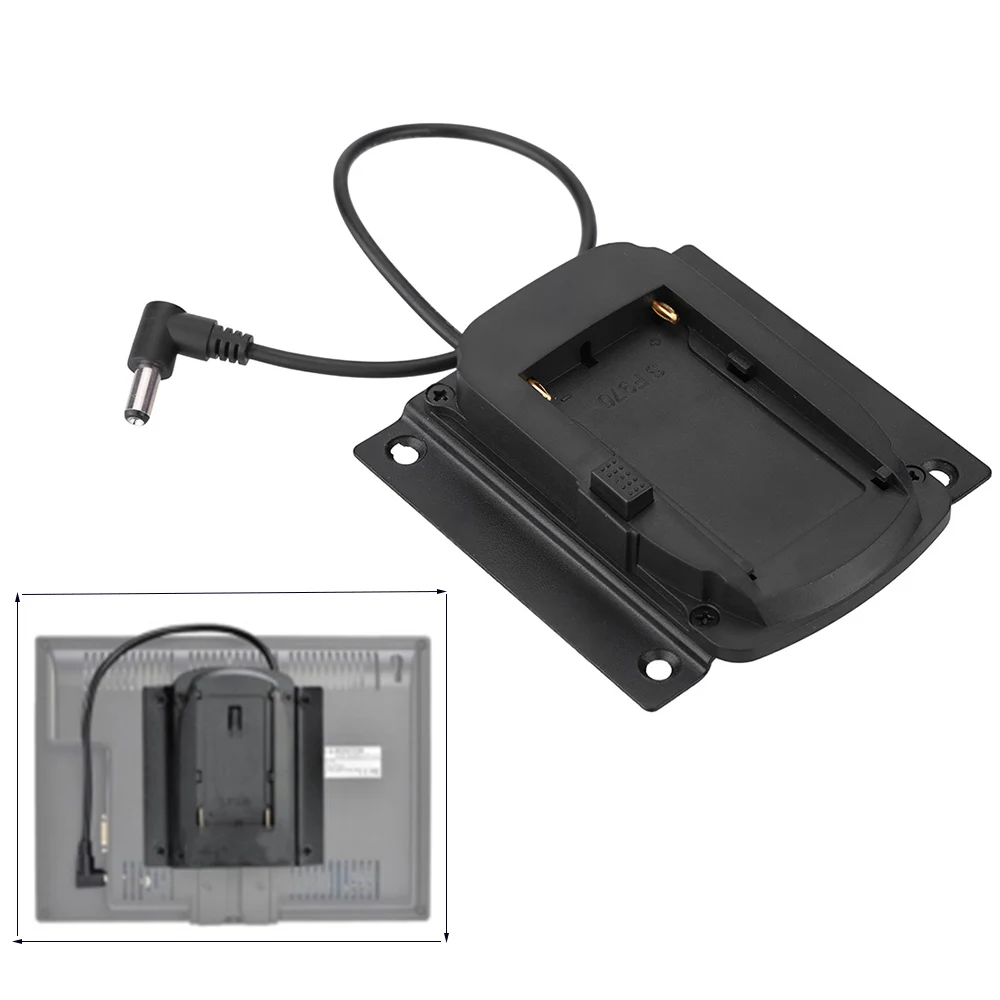 Новая пластина адаптера аккумулятора для мониторов Lilliput FEELWORLD Sony NP F970 F550 F770 F960 F750