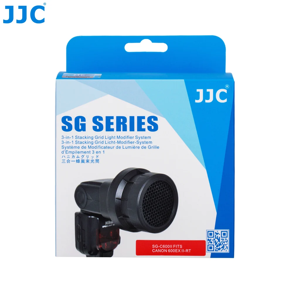 JJC 3 в 1 студийный комплект вспышки Speedlite Диффузор софтбокс сотовая сетка для CANON