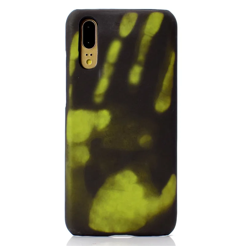 fashion Multi-color Hot Discoloration Phone Case For Huawei P20 P20Pro Lite Sexy PU Matte Thermal Sensor Cases |